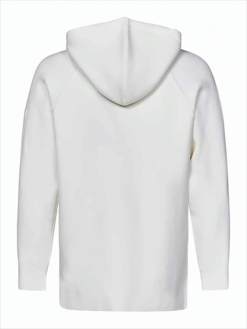 C.P. Company Minimalist Wool-Blend Hoodie With Distinctive Lens Detail