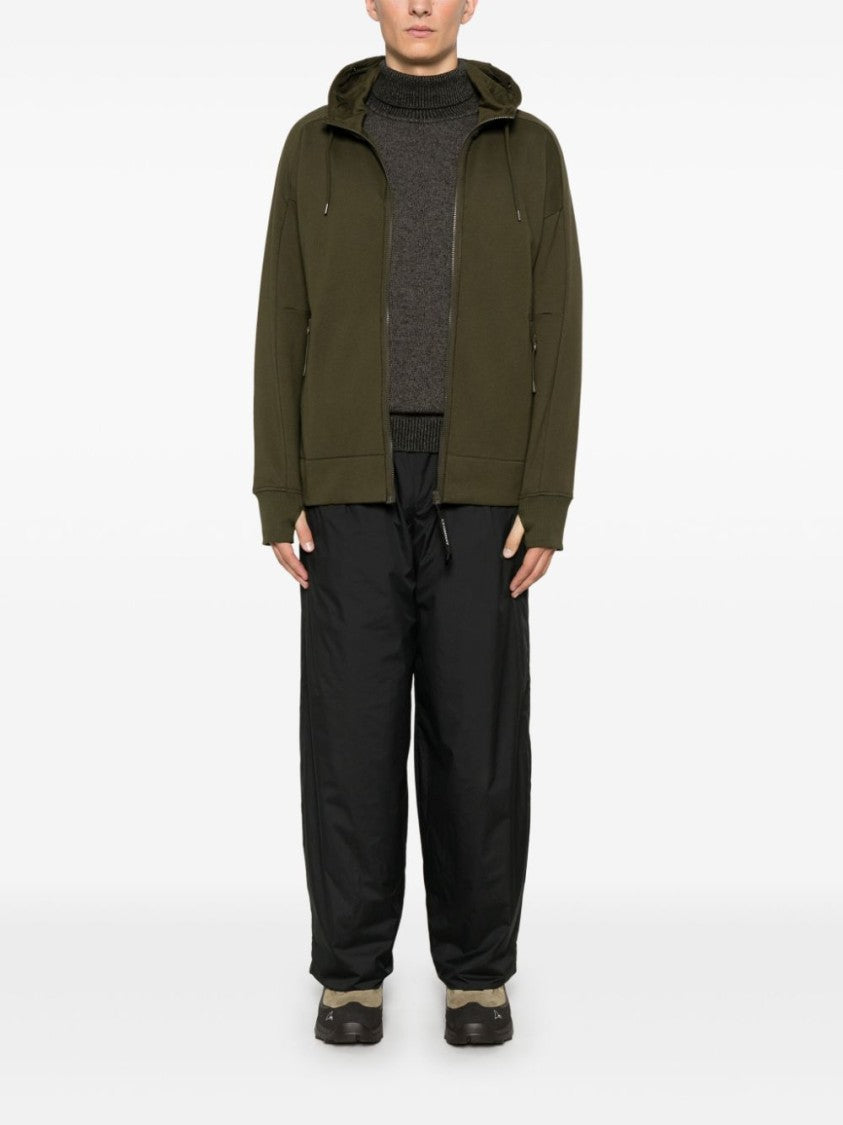 C.P. Company Goggles-Detail Zip-Up Hoodie