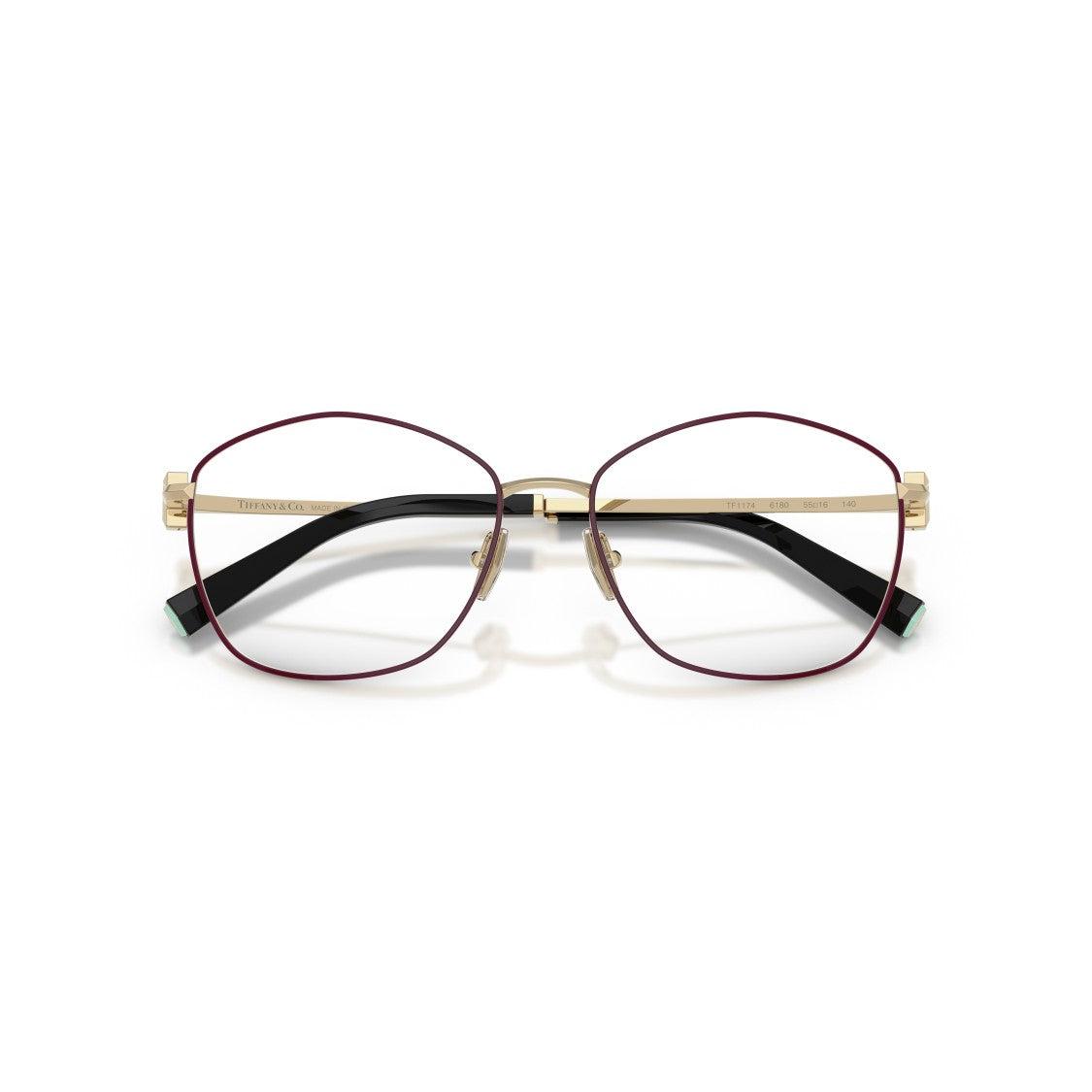 Tiffany & Co. 0Tf1174 Geometric Metal Frame Eyeglasses