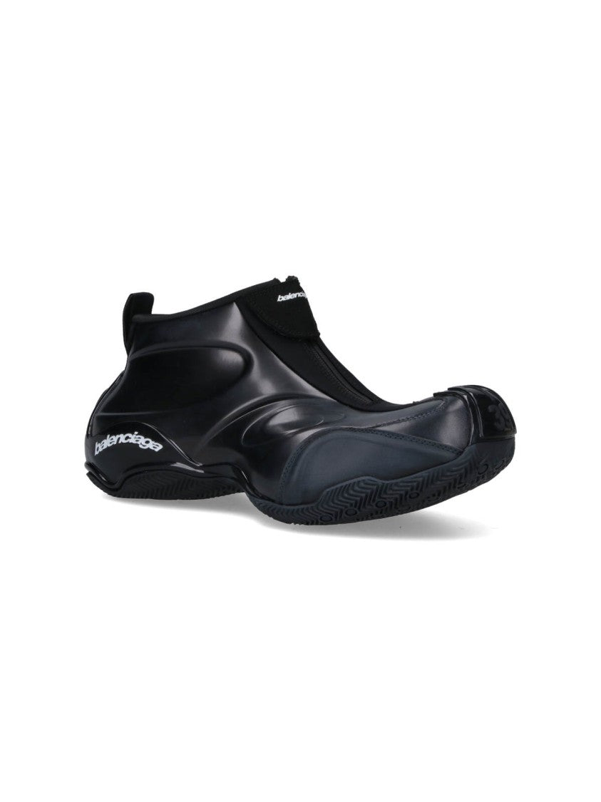Balenciaga Futuristic Black Sneakers