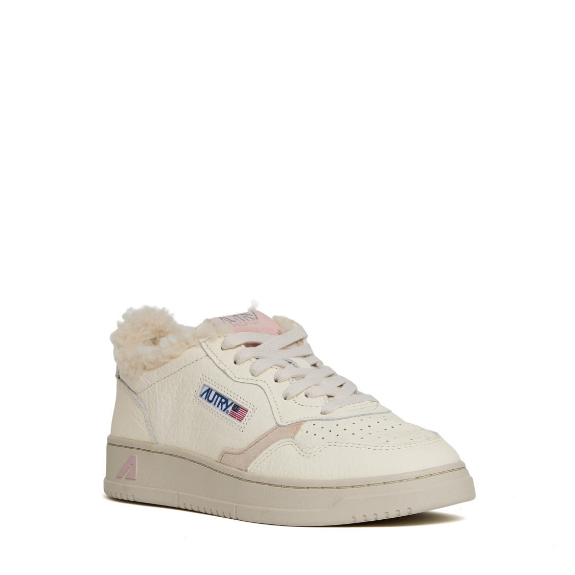 Autry Silver Black Medalist Low Sneakers