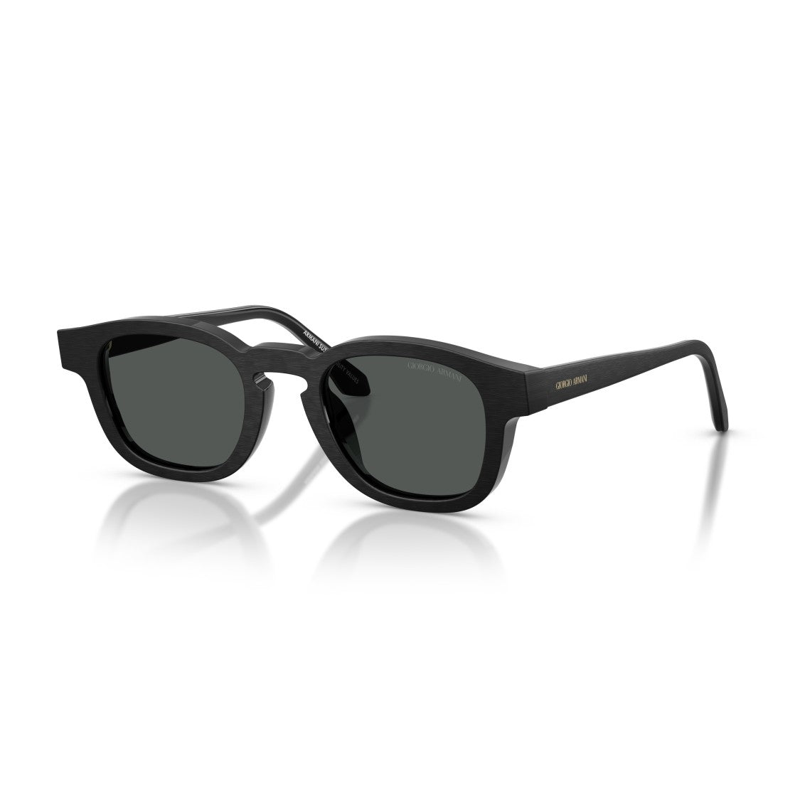 Giorgio Armani 0Ar8254u Rectangular Acetate Sunglasses With Dark-Tinted Lenses