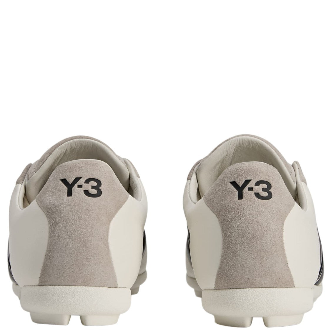 Y-3 Low-Profile Leather And Suede Sneakers