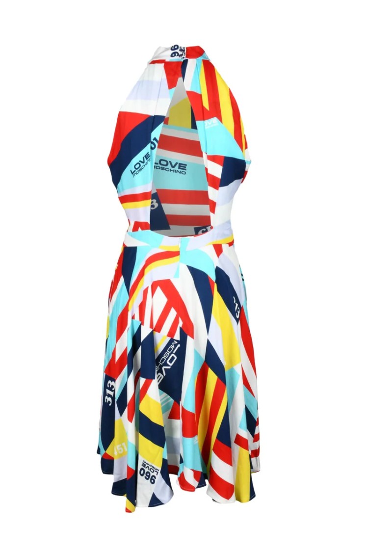 Love Moschino A-Line Dress - Multicolor