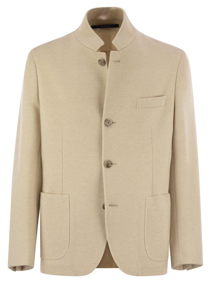 Fedeli Damon - Double Flanel Cashmere Blazer