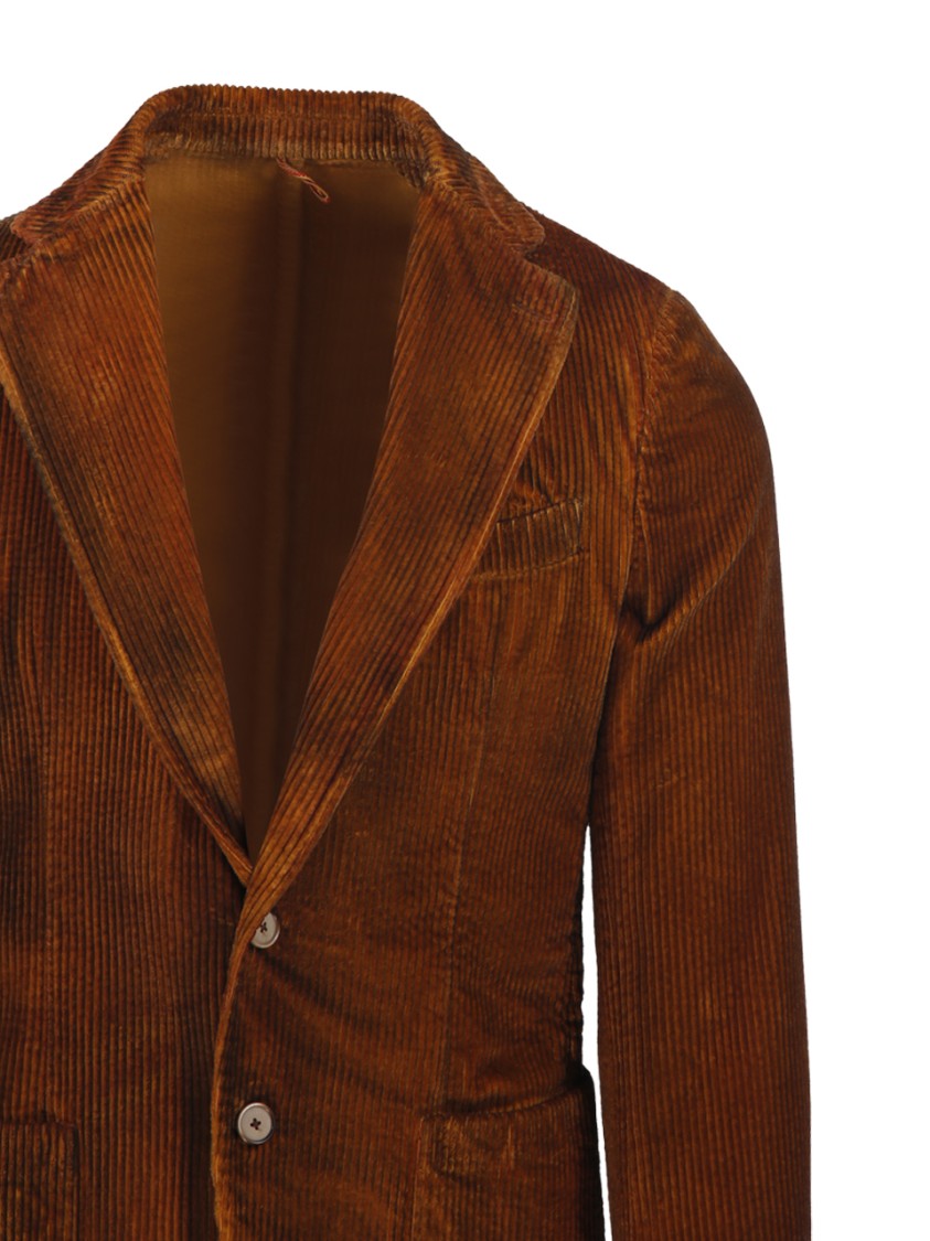 Santaniello Rich Textured Corduroy Blazer