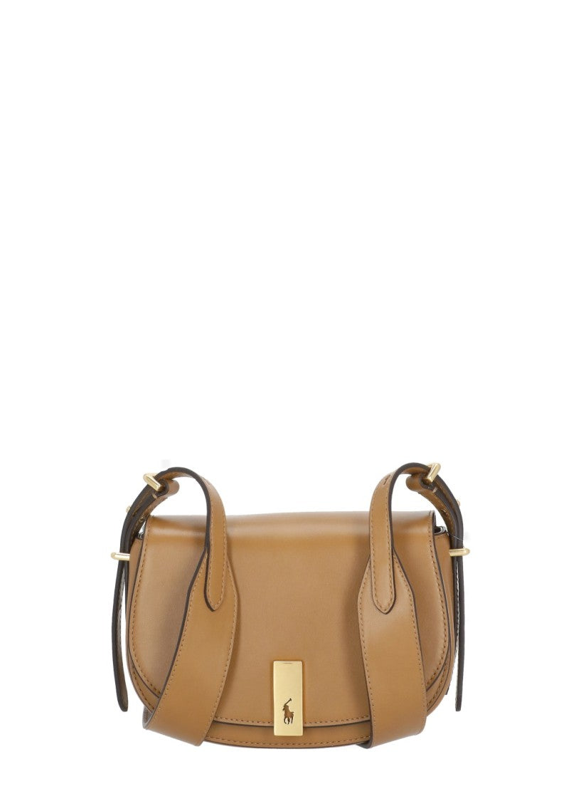 Polo Ralph Lauren Mini Saddle Bag With Structured Silhouette And Logo Detail