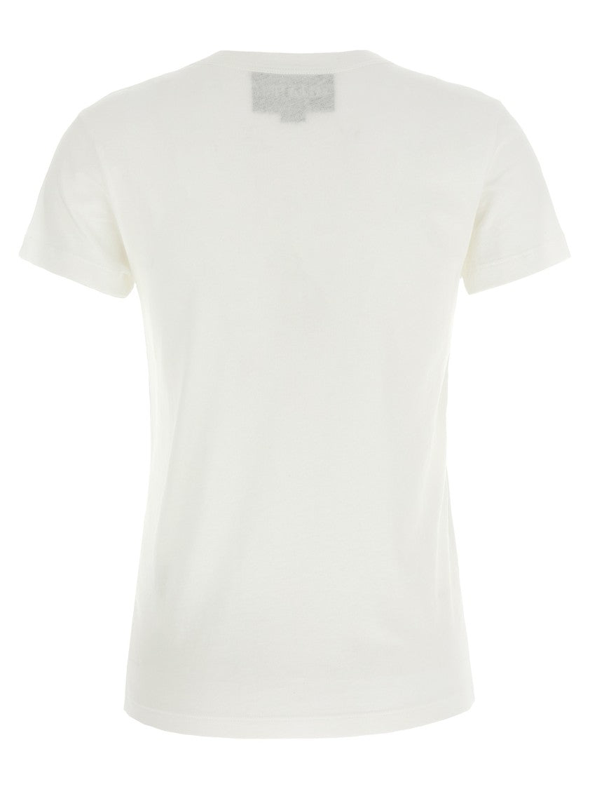 Valentino Garavani Cotton T-Shirt With 'Chez Valentino' Embroidery