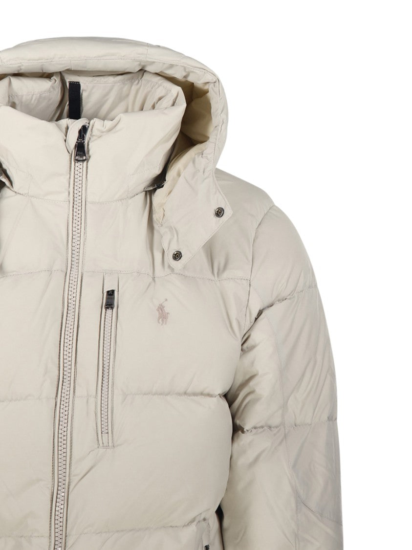 Polo Ralph Lauren Quilted Puffer Jacket With Detachable Hood
