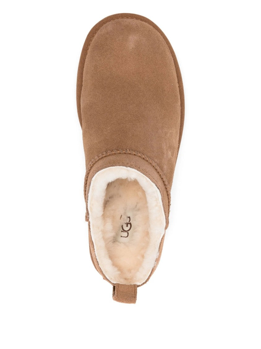 Ugg Classic Micro Slip On Suede Boots
