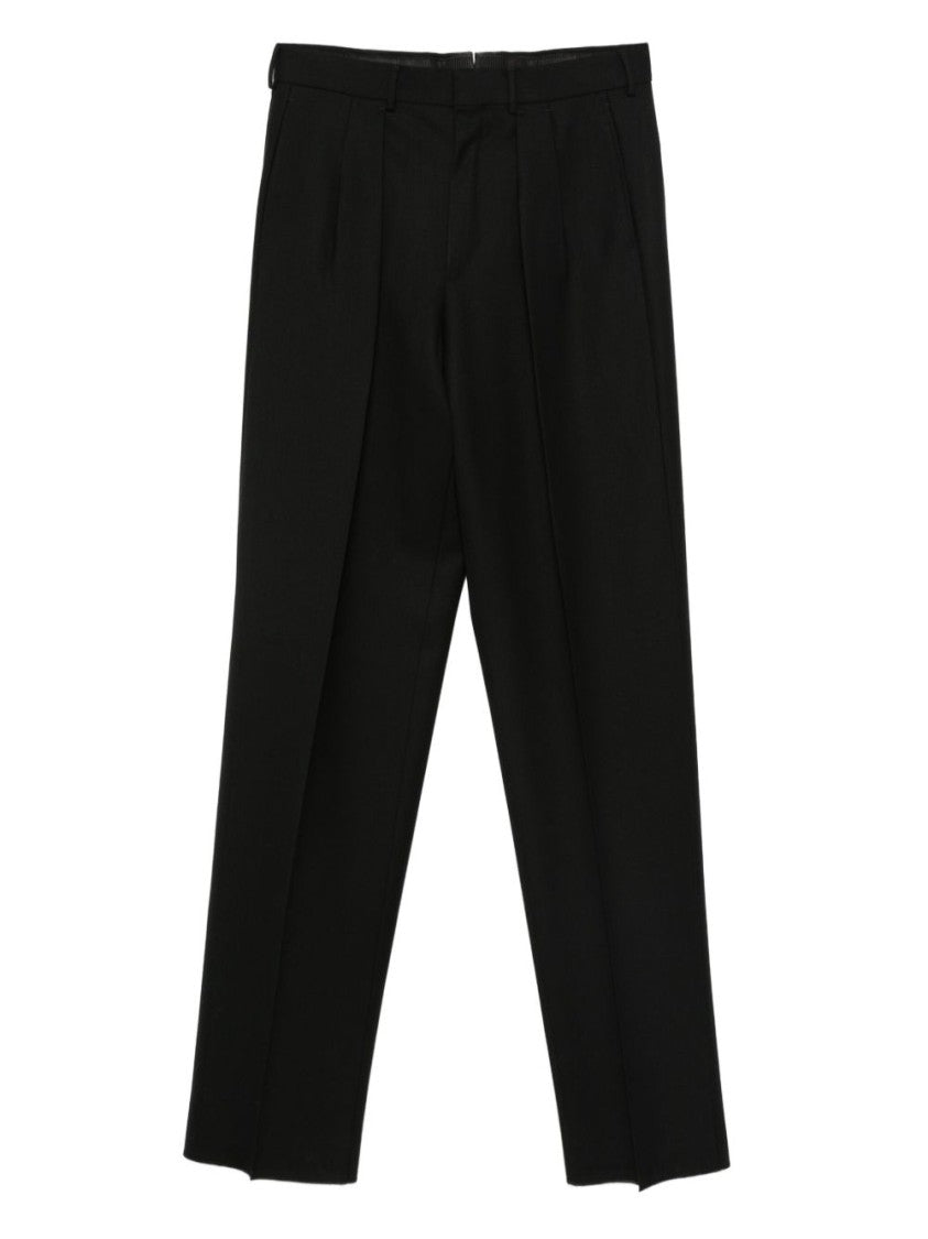 Tom Ford Broken Twill Trousers With Double Pleat