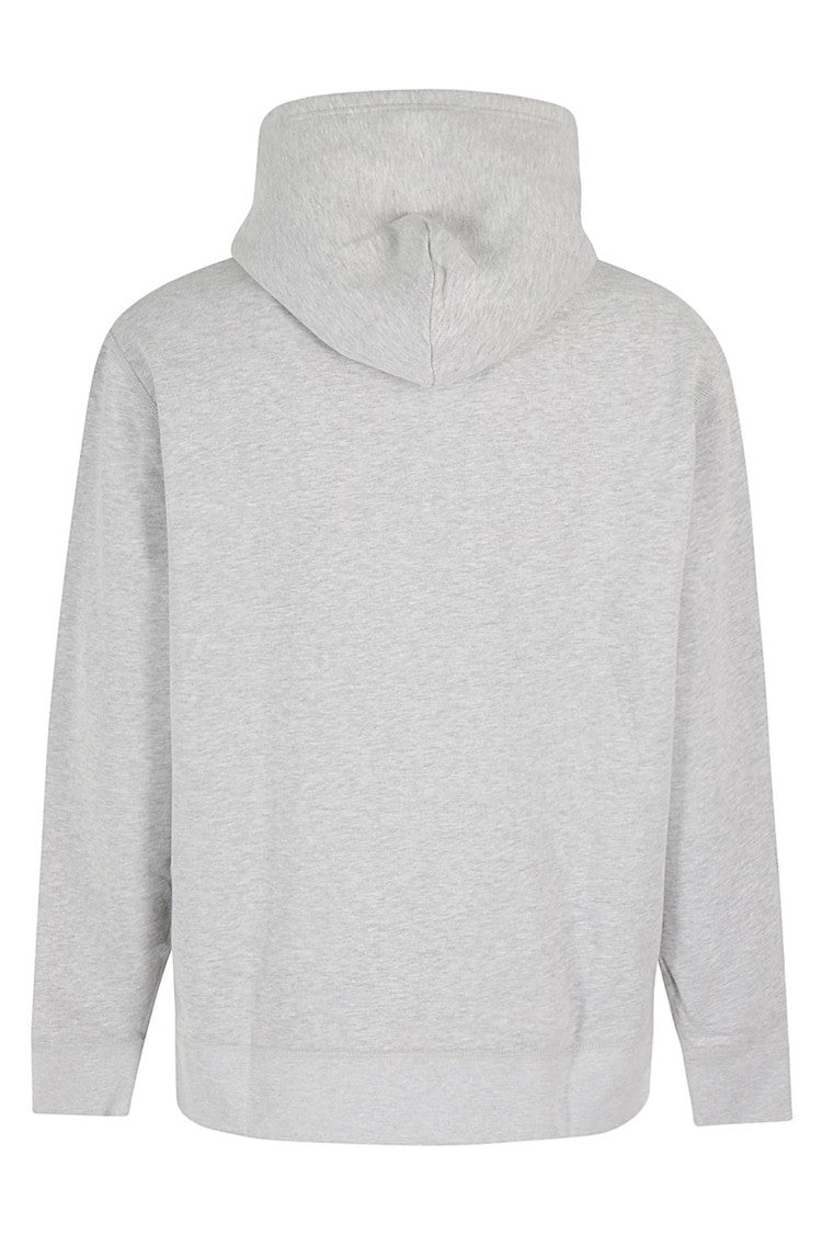 Polo Ralph Lauren Andover Grey Hooded Cotton-Blend Sweatshirt