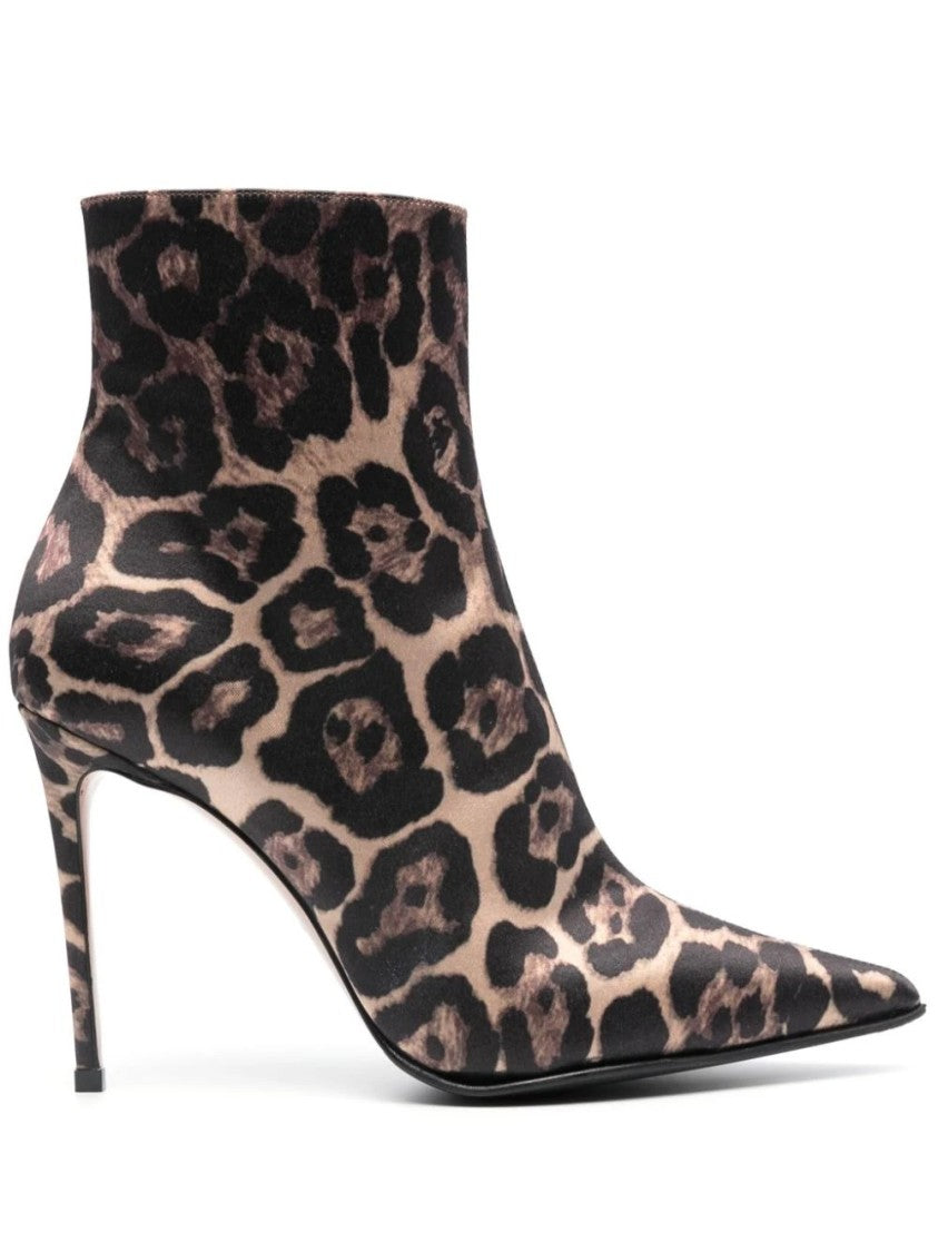 Le Silla Ankle-Length Calf Leather Boots
