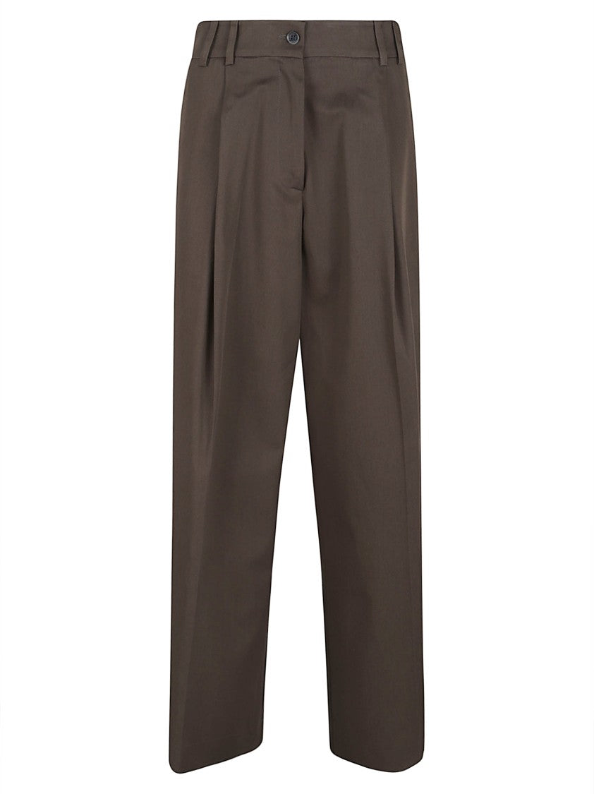 Parosh Cotton Gabardine Trousers