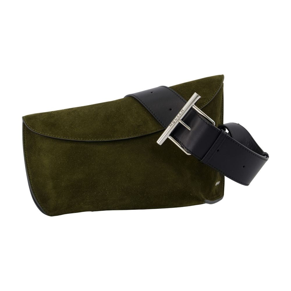 Alexander Mcqueen T-Bar Sling Large Crossbody In Smooth Calfskin