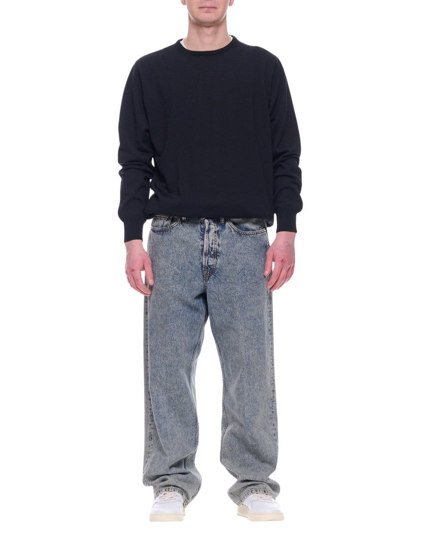 Nine In The Morning Carrot Fit 5 Pocket Cotton Jeans