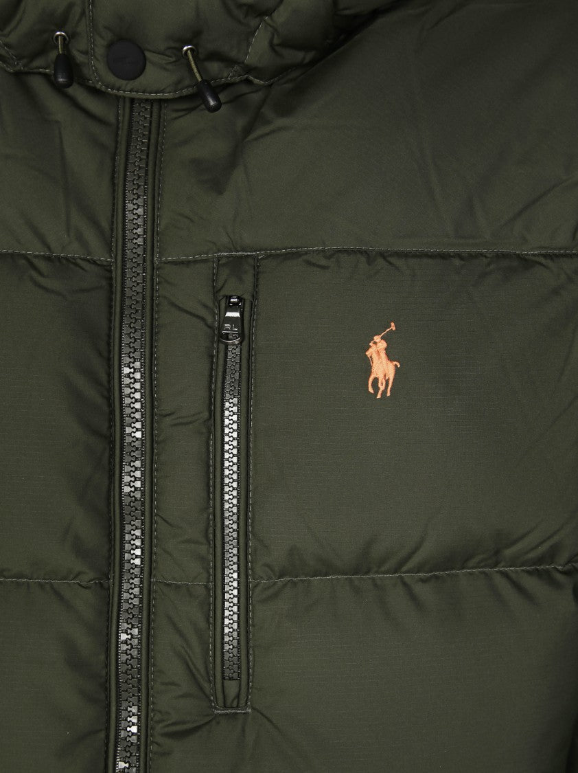 Polo Ralph Lauren Padded Jacket With Horizontal Quilting
