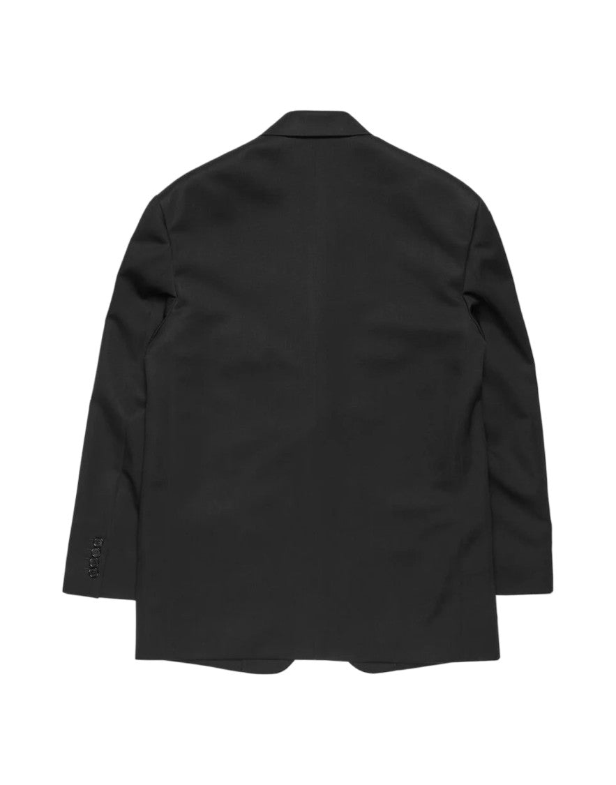 Acne Studios Tailored Black Blazer With Classic Lapel