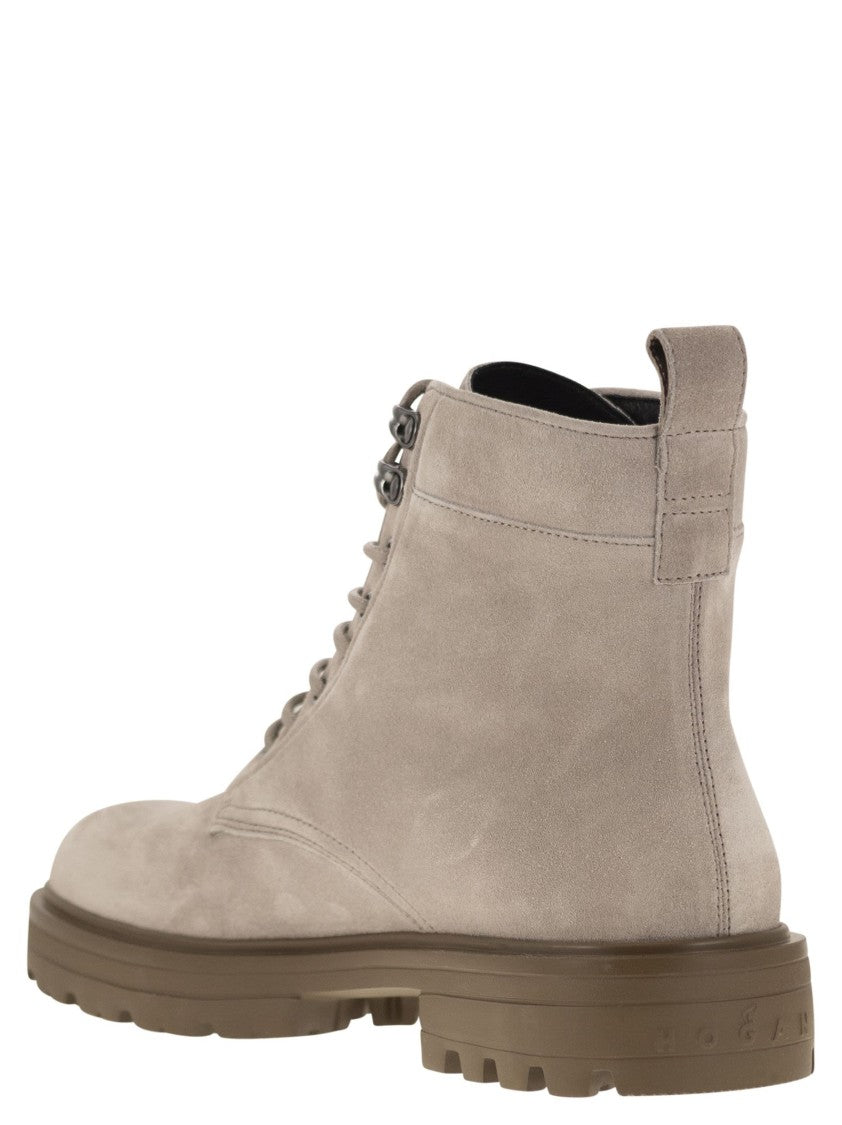 Hogan H673 Suede Boots