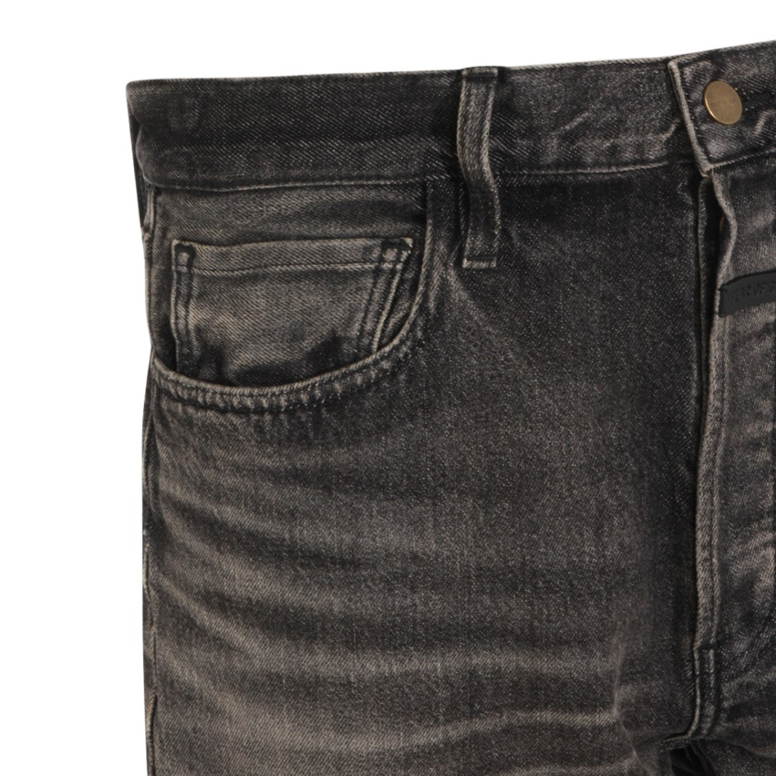 Fear Of God Faded Black Straight-Leg Jeans With Vintage Appeal
