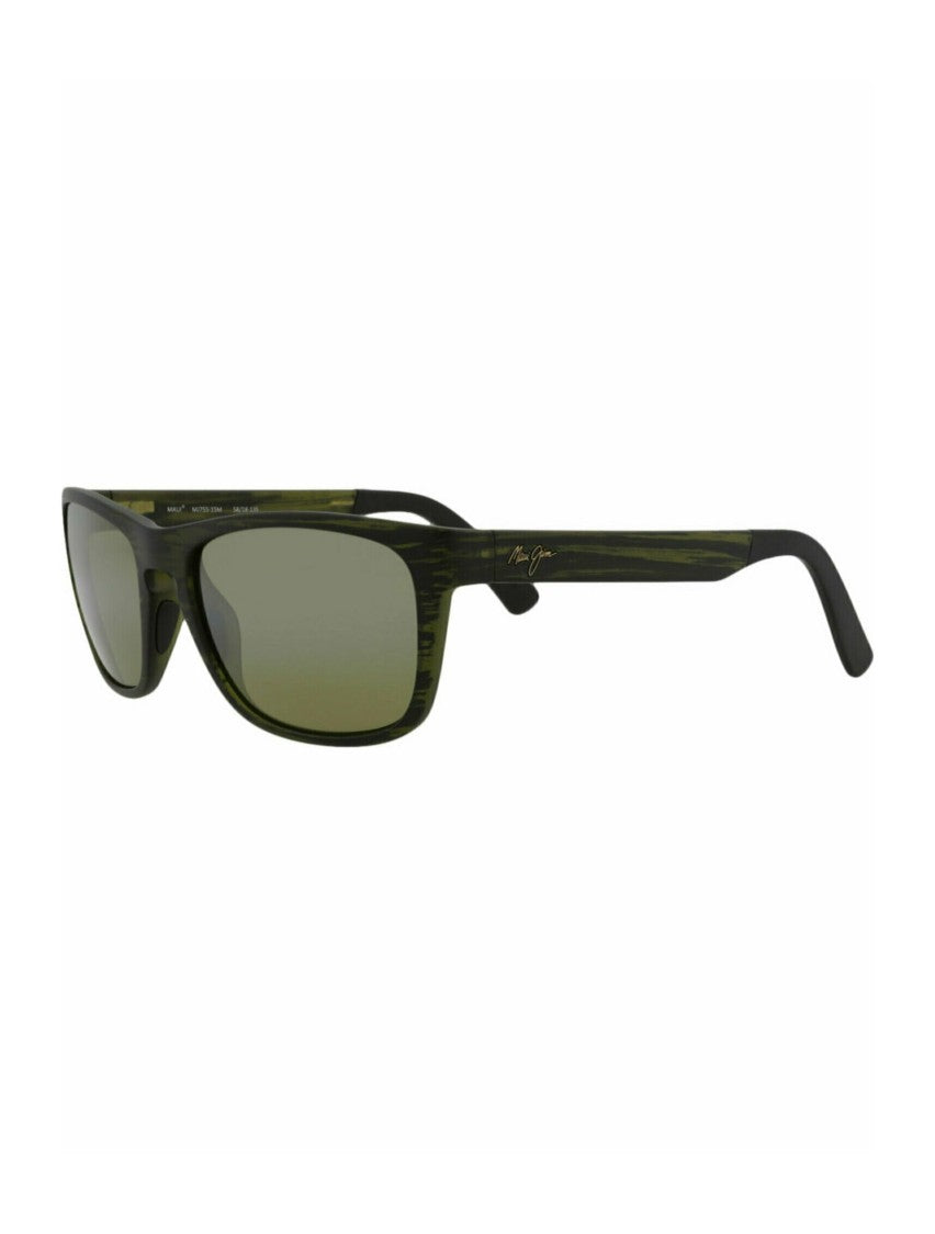 Maui Jim Square-Frame Nylon Sunglasses