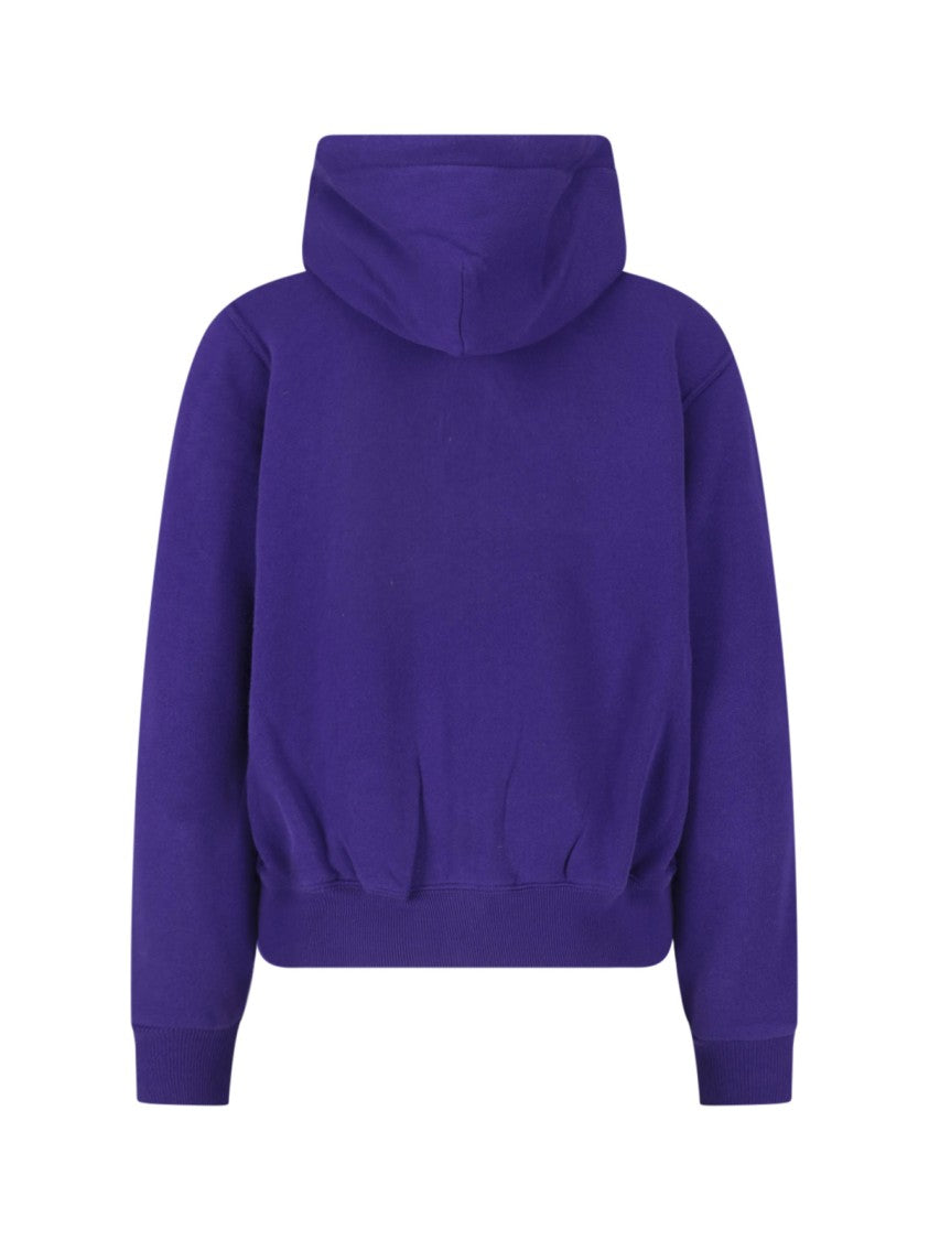 Polo Ralph Lauren Cropped Zip Drawstring Hoodie