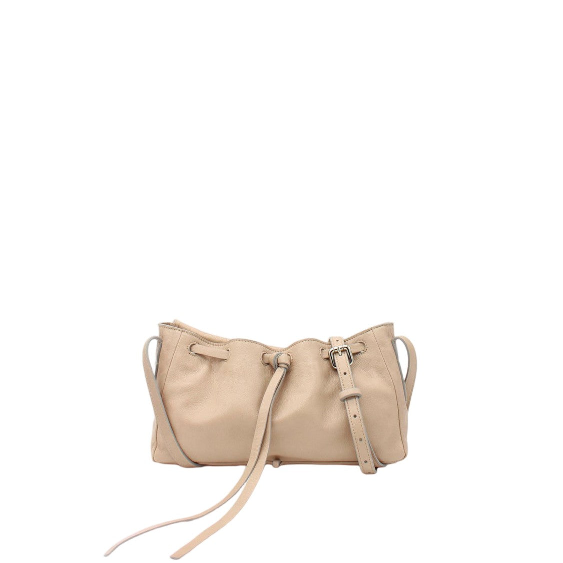 Radica Studio Soft Beige Leather Shoulder Bag