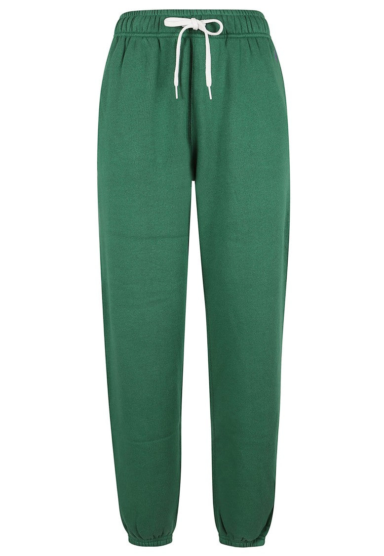 Polo Ralph Lauren Knitted Jogging Pants With Elastic Waistband And Iconic Pony