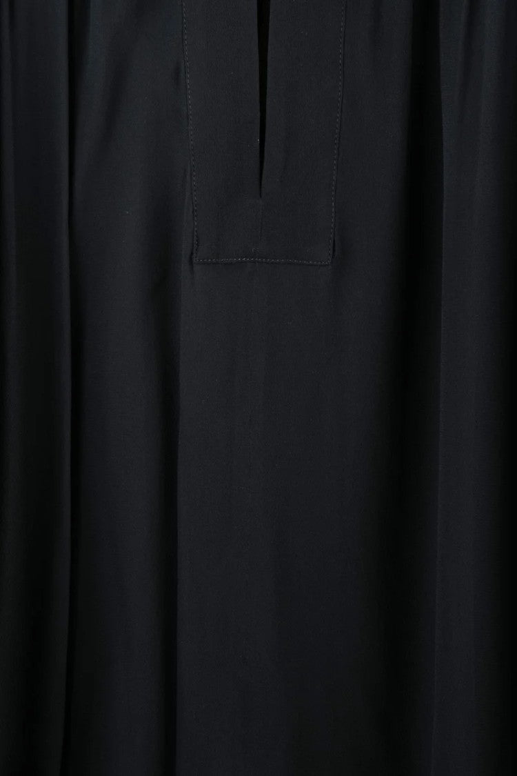 Dondup Chiffon Blouse Shirt Sleeves - Black