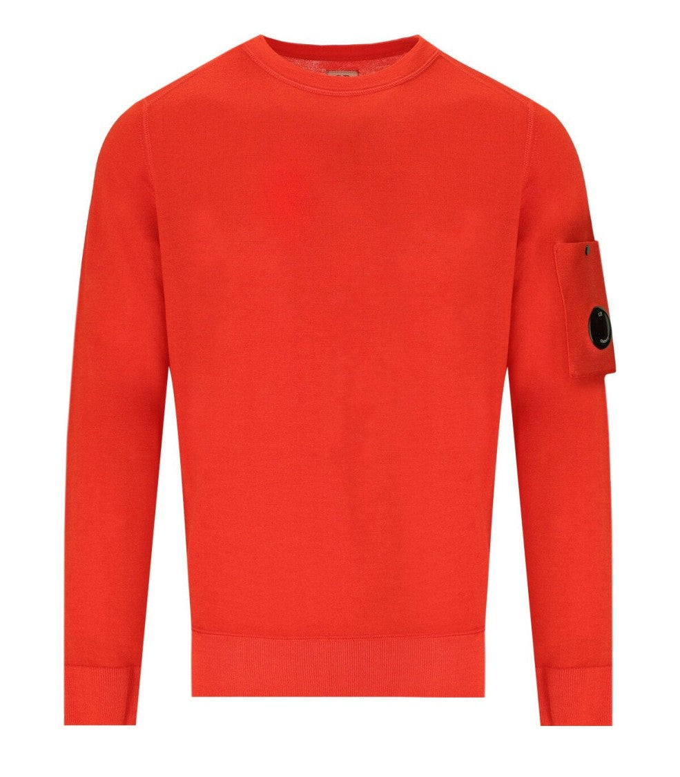 C.P. Company Orange Crewneck Sweater