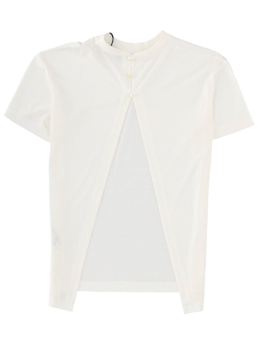Jacquemus Ventadou Open-Back Lightweight Paper-Blend Top