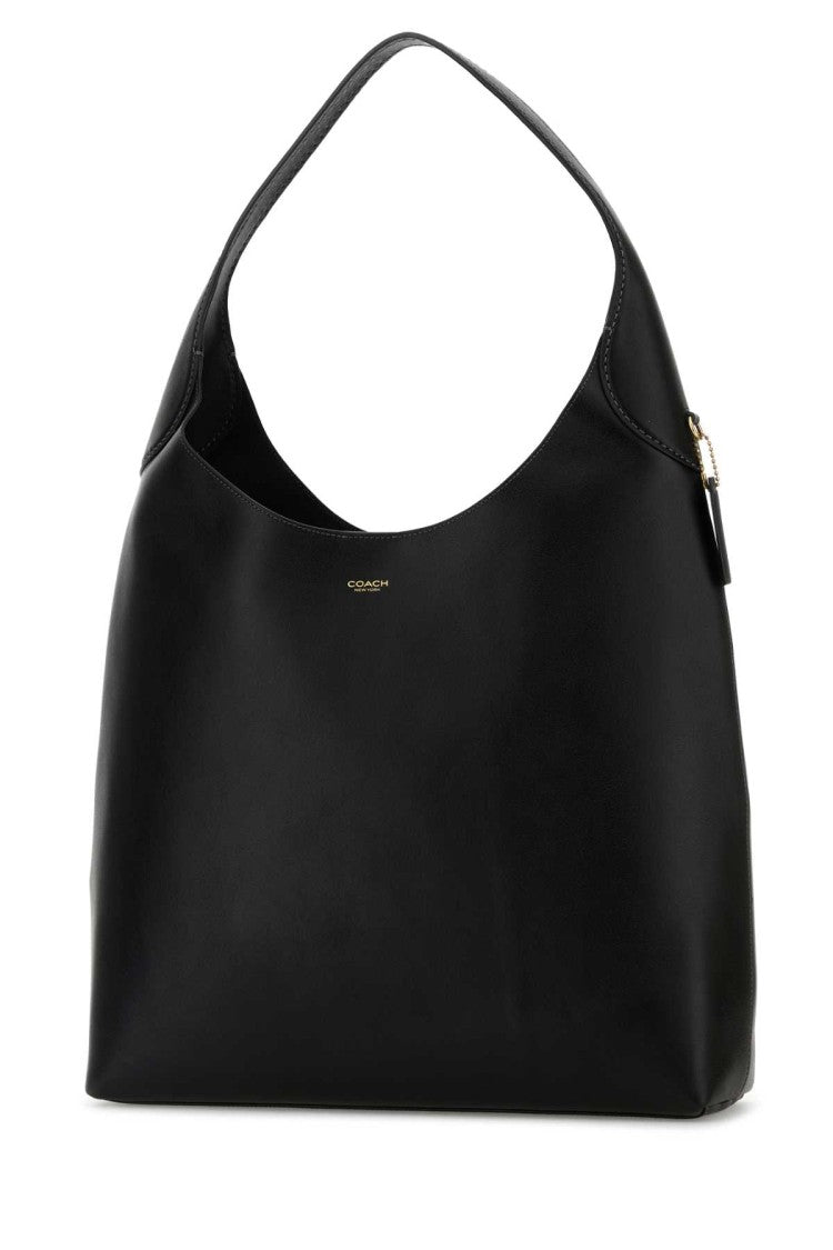 Coach New York Black Leather Brooklyn 39 Shoulder Bag