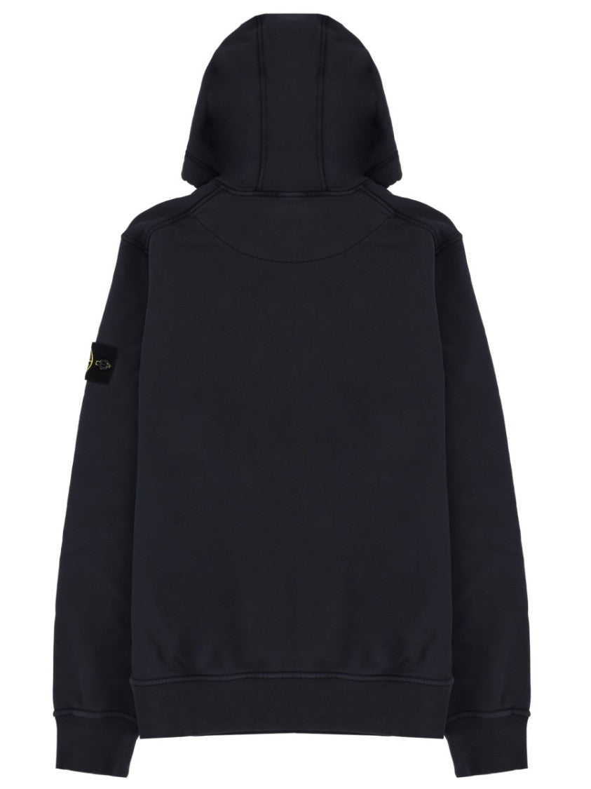 Stone Island Hooded Sleeve Patch Hoodie