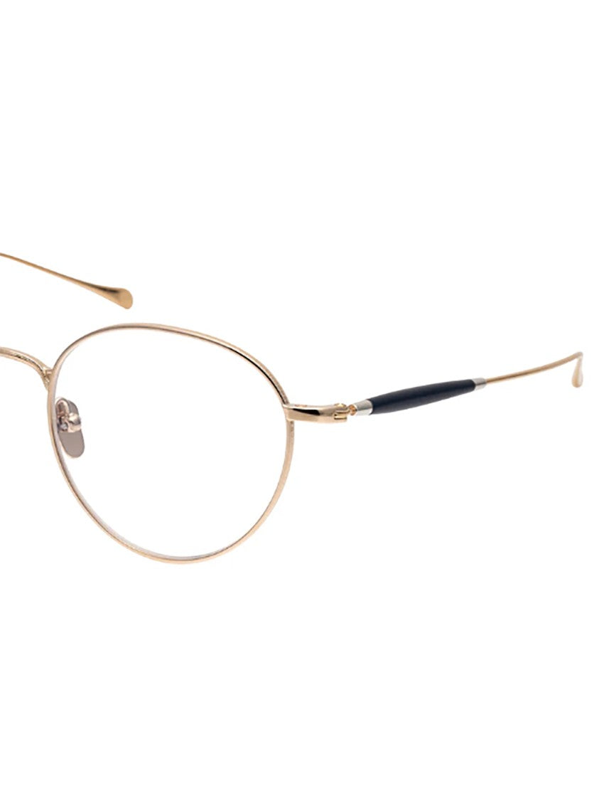 Masunaga Gms/128T Oval Titanium Adjustable Eyeglasses