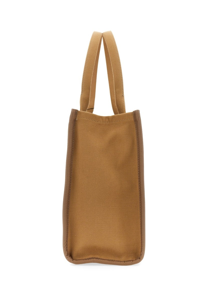 Marc Jacobs Large Jacquard Cotton Blend Logo Tote Bag