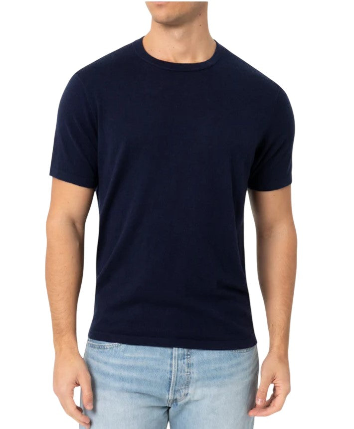 Mc2 Saint Barth Navy Blue Scott Crewneck T Shirt
