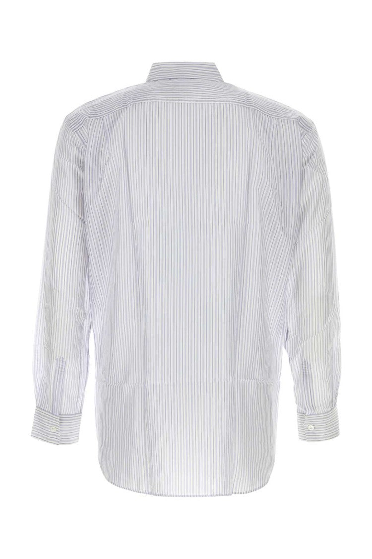 Comme Des Garçons Embroidered Cupro Shirt