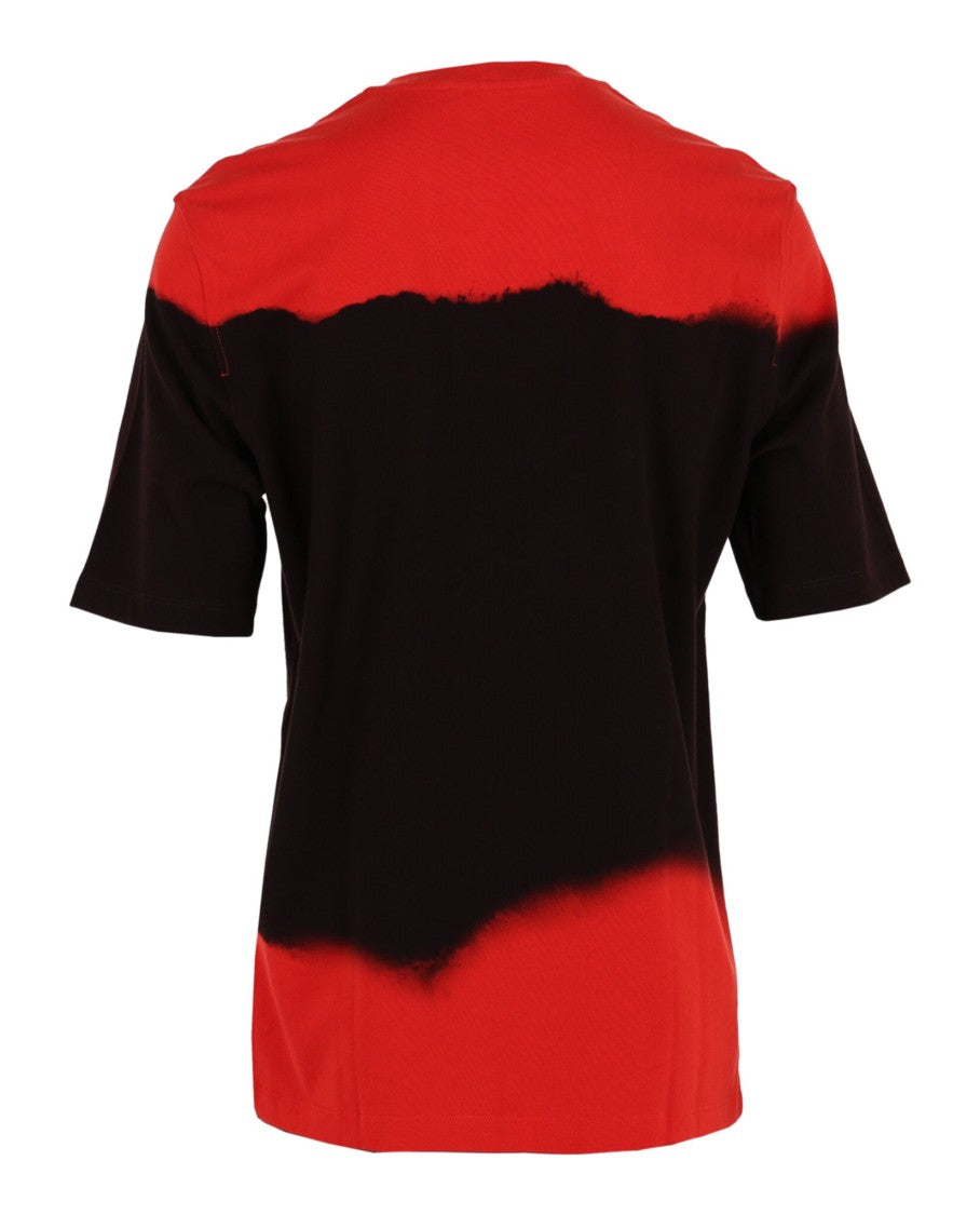 Ferragamo Printed Crewneck Short Sleeve T-Shirt