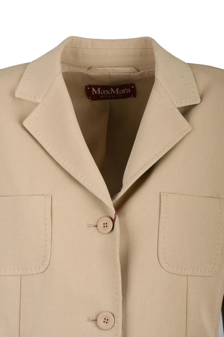 Max Mara Cacao Jacket - Beige