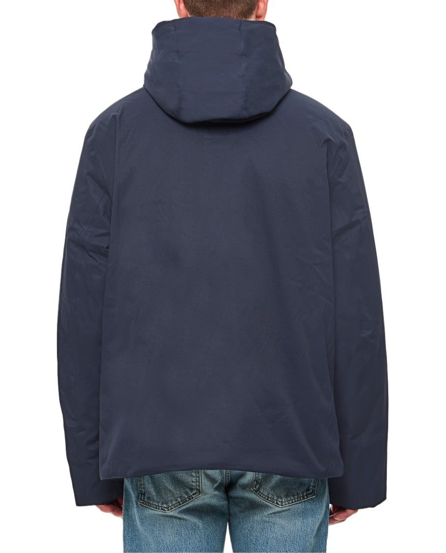 K-Way Blue Jacko Twill Casual Jacket