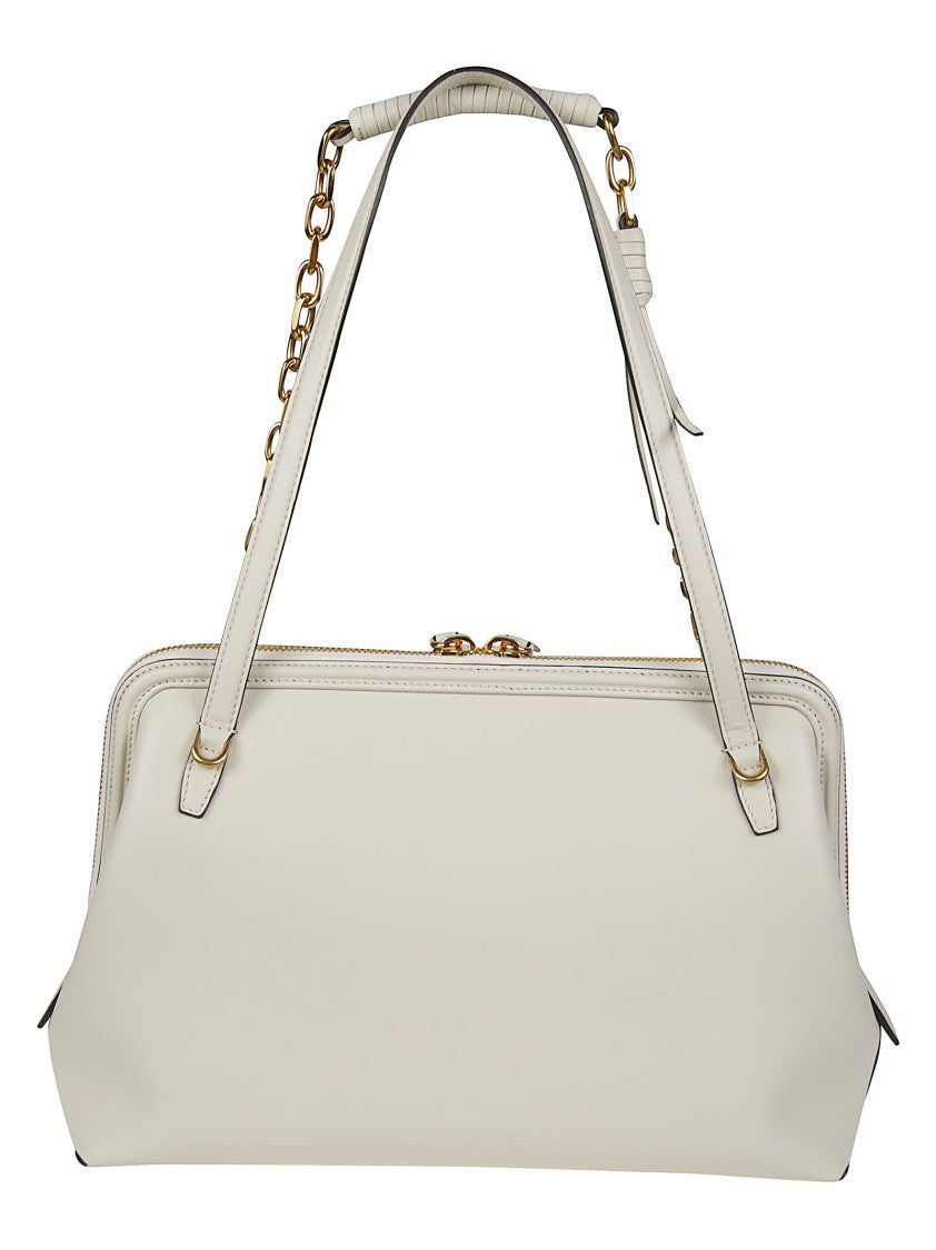 Etro Medium Doctor Structured Leather Shoulder Bag