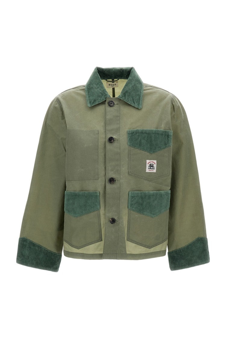 Bode New York Waxed Craft Jacket