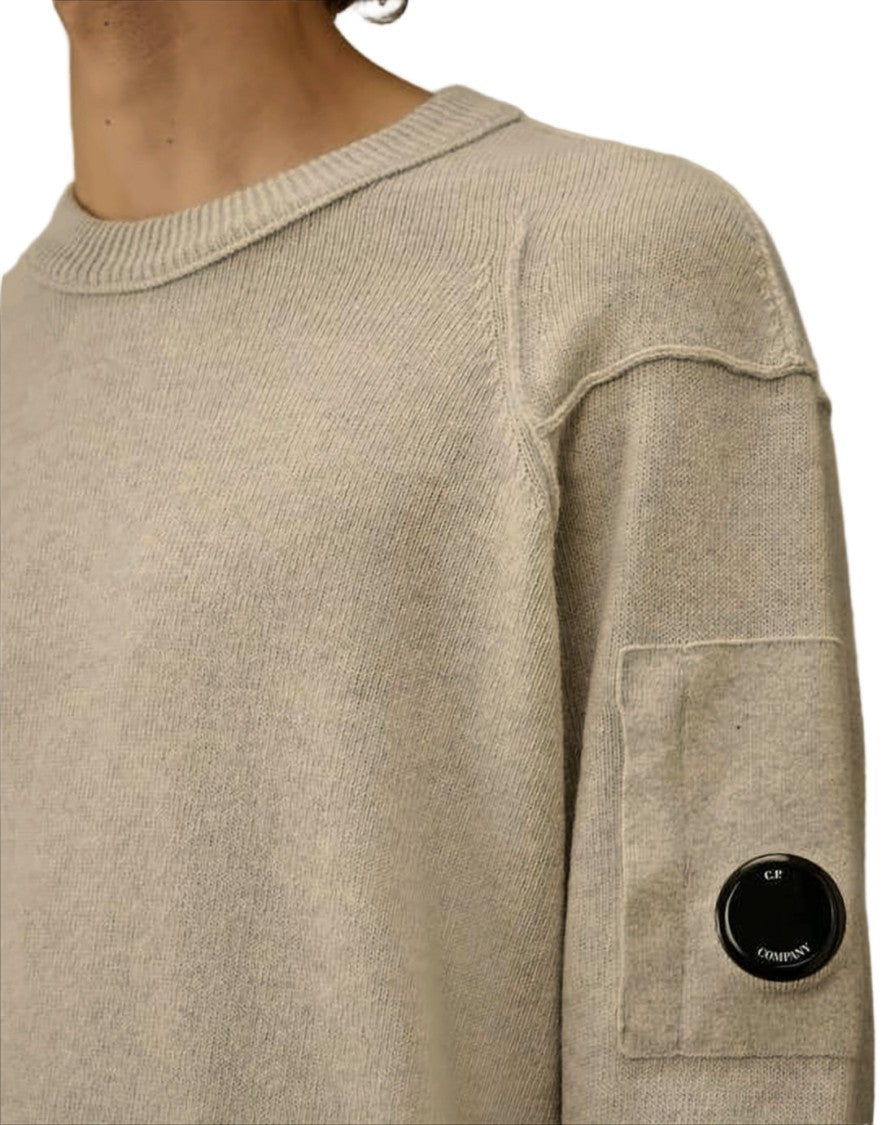 C.P. Company Relaxed-Fit Crew Neck Wool Blend Sweater