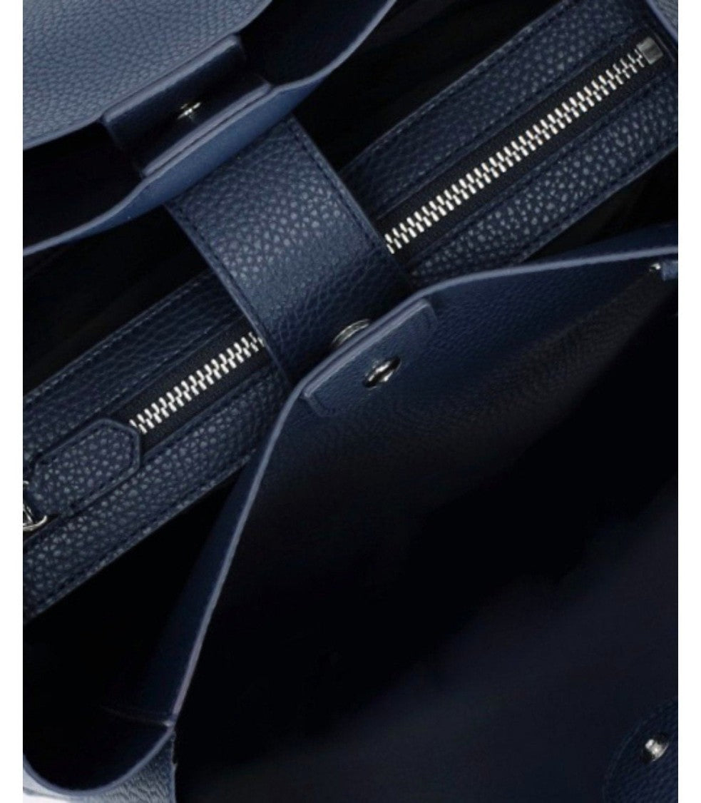 Emporio Armani Charm Navy Blue Shopping Bag