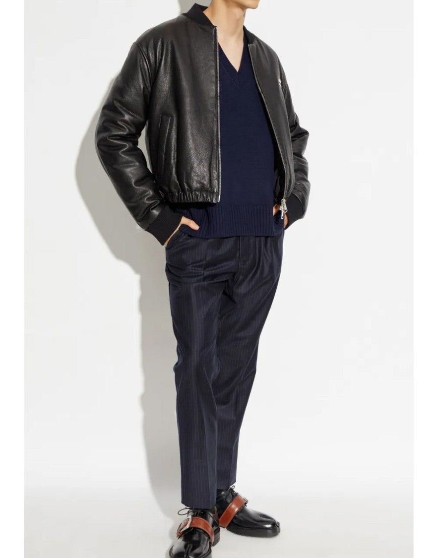 Ami De Coeur Logo Wool/Cashmere Sweater