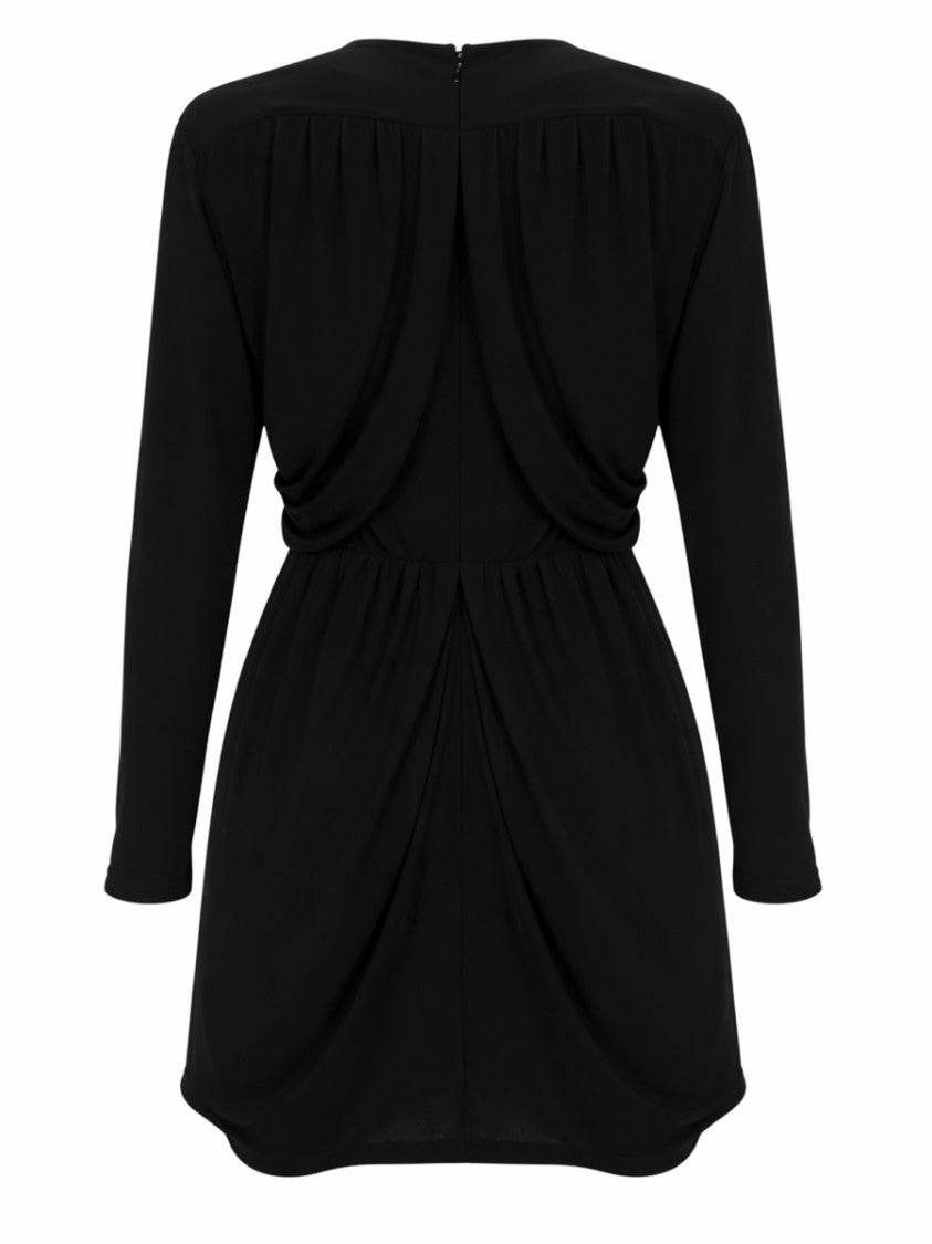 Isabel Marant Niamae Viscose Draped Overlay Mini Dress