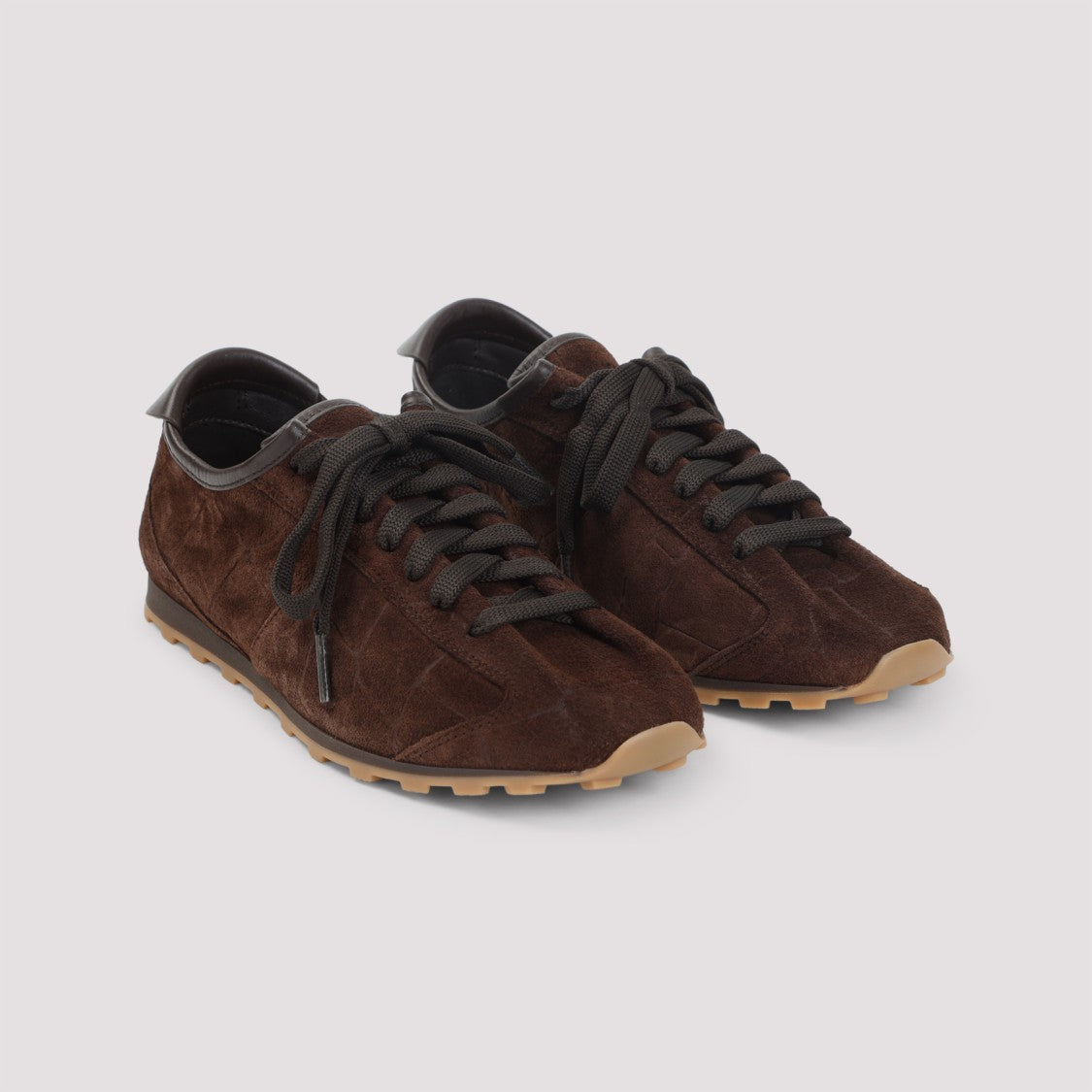 Jacquemus Suede Sneakers With Low-Profile Silhouette
