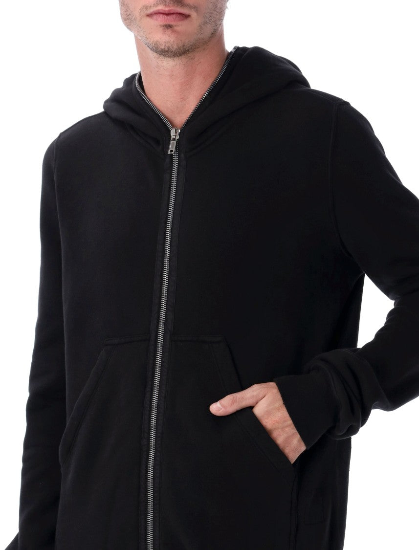 Drkshdw By Rick Owens Gimp Hoodie In Slub Fleece