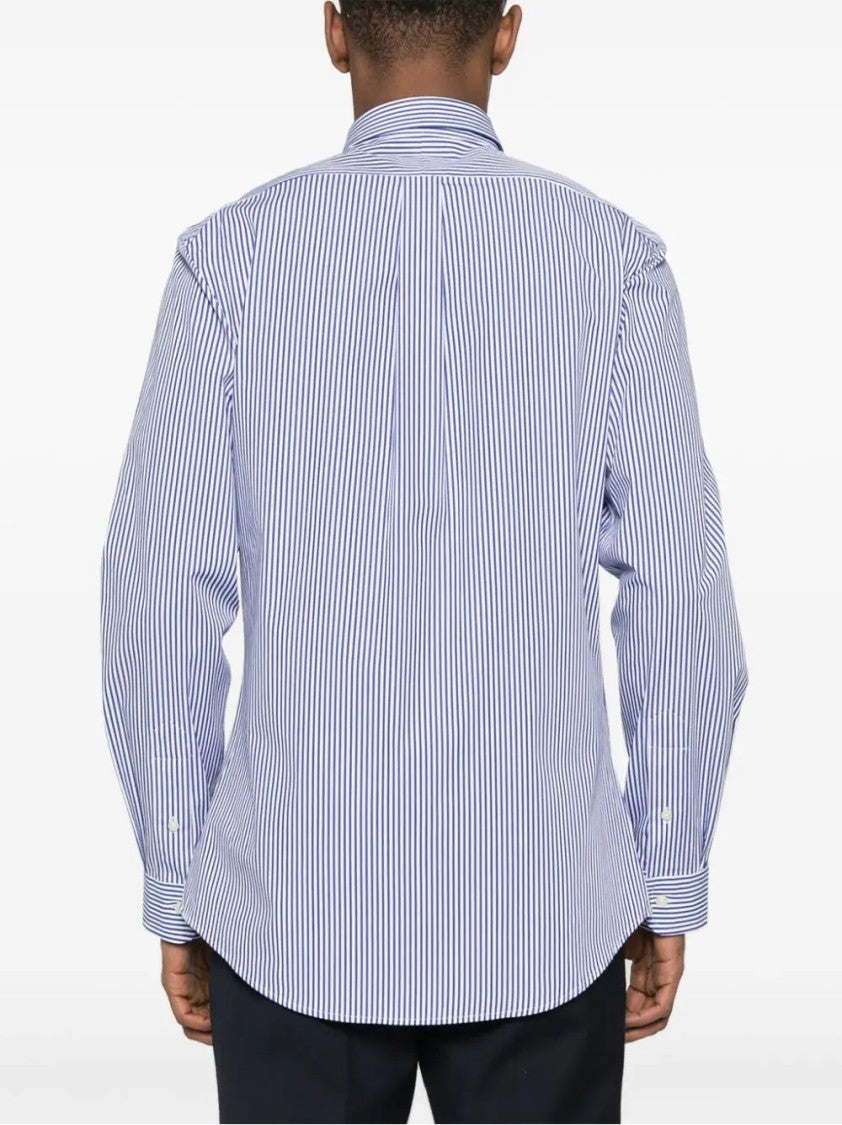 Polo Ralph Lauren Slim Fit Striped Stretch Poplin Shirt