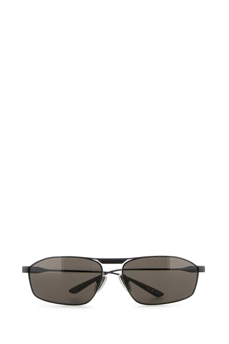 Balenciaga Black Metal Sunglasses